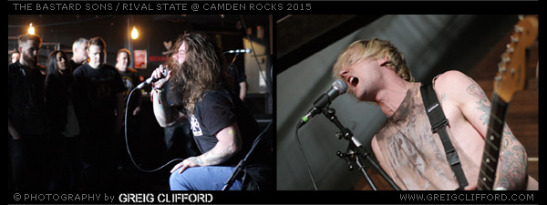 The Bastard Sons and Rival State @ Camden Rocks 2015