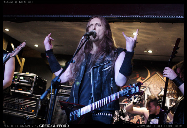 Savage Messiah @ AIM Presents... The Hardrock & Metal Coalition event @ The Great Escape 2015.