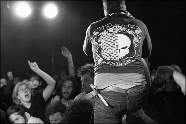 Josh Scogin, The Chariot at The Underworld, Camden, London, 2011, by Greig Clifford