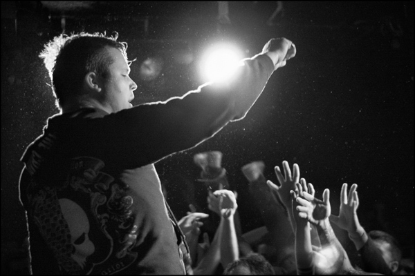 Josh Scogin, The Chariot at The Underworld, Camden, London, 2011, by Greig Clifford