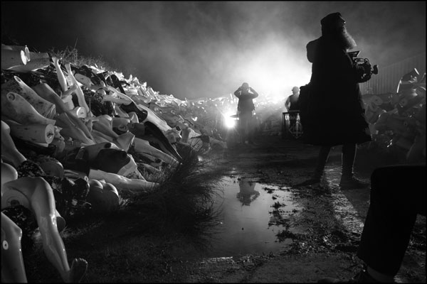 The first take done... filmmaker Shaun Hodson / Loki Films turns away. Photography by Greig Clifford