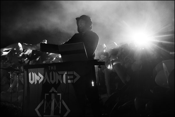 Alex Marcou (synths / programming). Photography by Greig Clifford