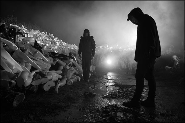 Waiting for the next scene. Photography by Greig Clifford