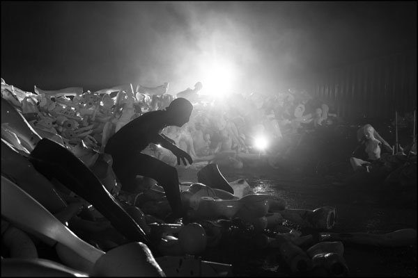 Alive, and the final sequence of filming is complete. Photography by Greig Clifford