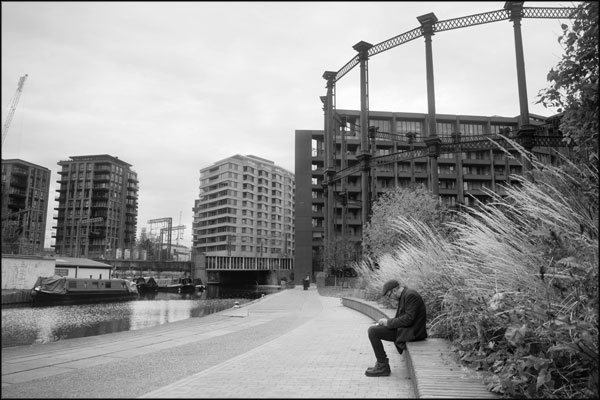 C-069. At Regent's Canal, Near Gasholder No. 8 - by Greig Clifford