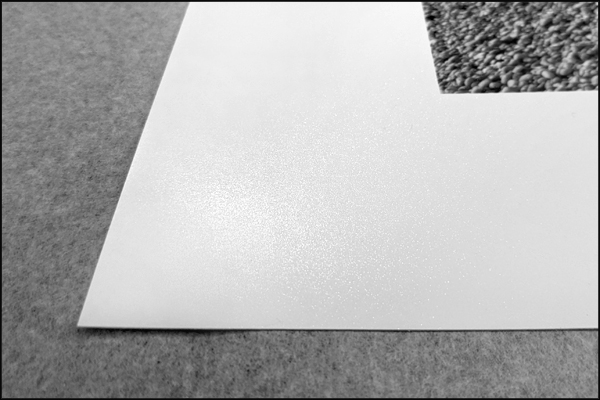 Close view of the paper used for c-type prints.