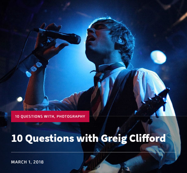 ARCHIVED: 10 Questions with Greig Clifford, from letsshoutaboutit.co.uk