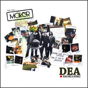 Band portrait of MAKER used for their Dead Ends & Avenues album cover.