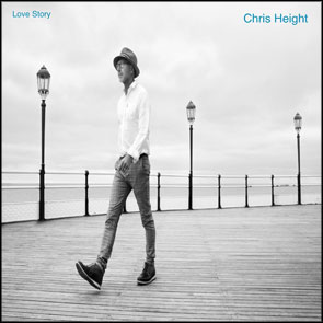 Portrait of Chris Height used for Love Story single artwork.